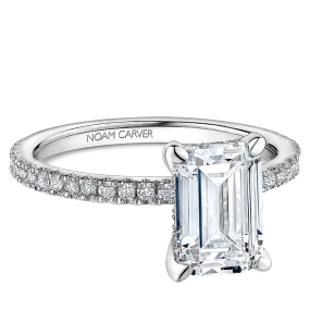 0.27ctw Round Diamond Engagement Mounting