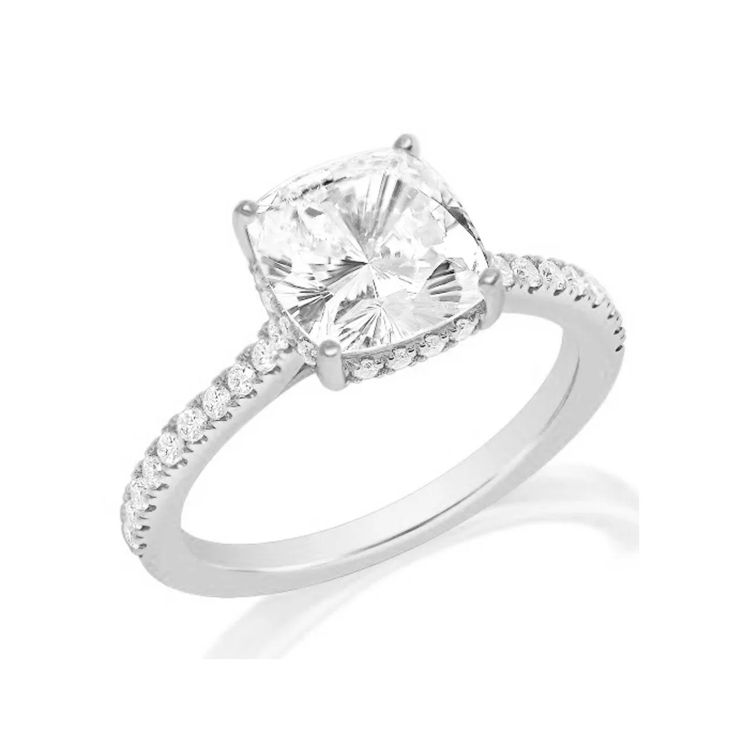 0.39 ctw Diamond Solitaire Engagement Ring