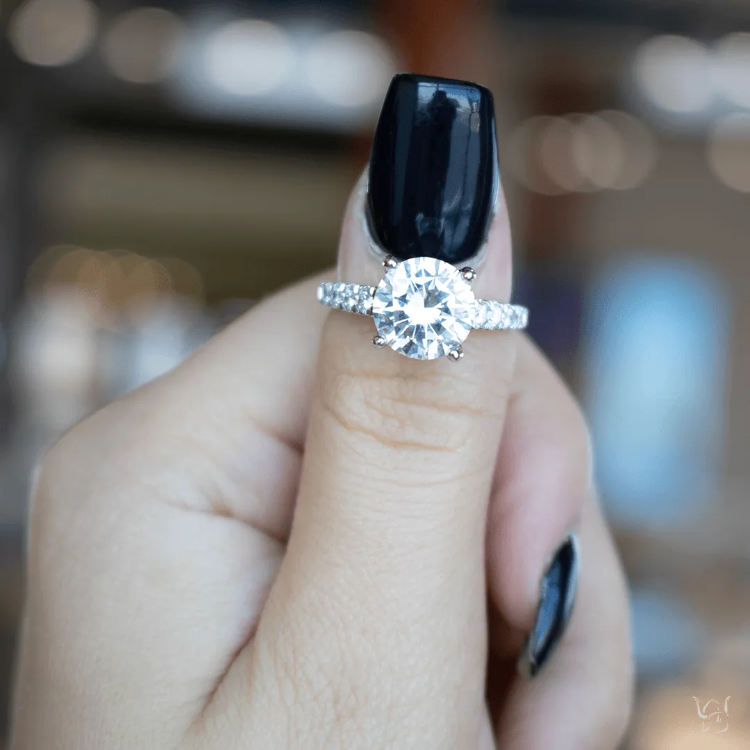 0.47ctw Diamond Engagement Ring