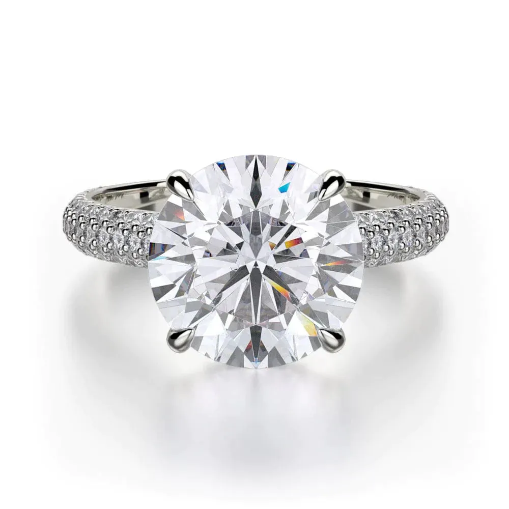 0.60ctw Round Diamond Engagement Ring
