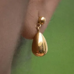 18K Gold-filled Waterdrop Stud Earrings