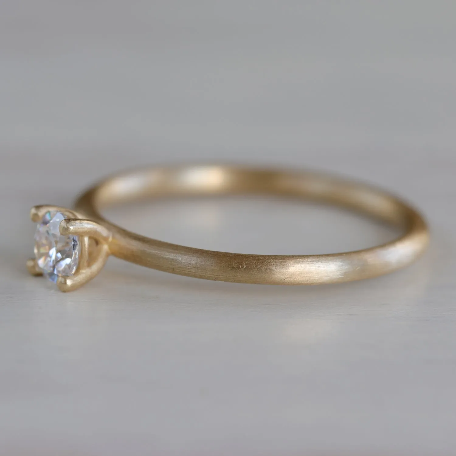 4mm Basket Solitaire •