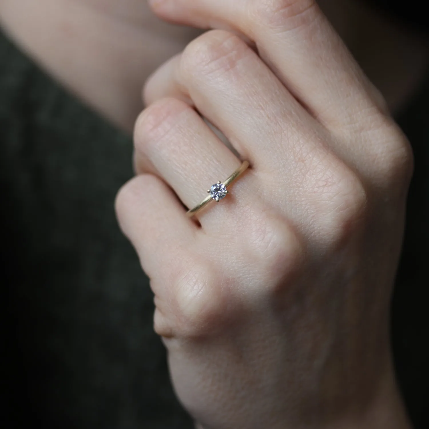4mm Basket Solitaire •