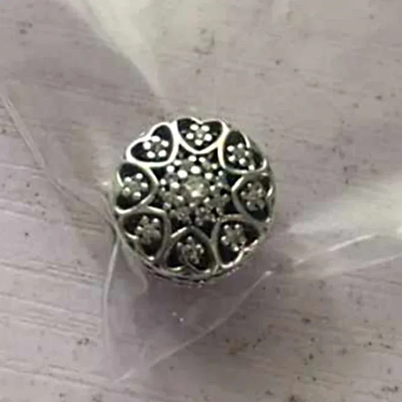 925 Silver Miami Palm Tree Sunset Charm for Women