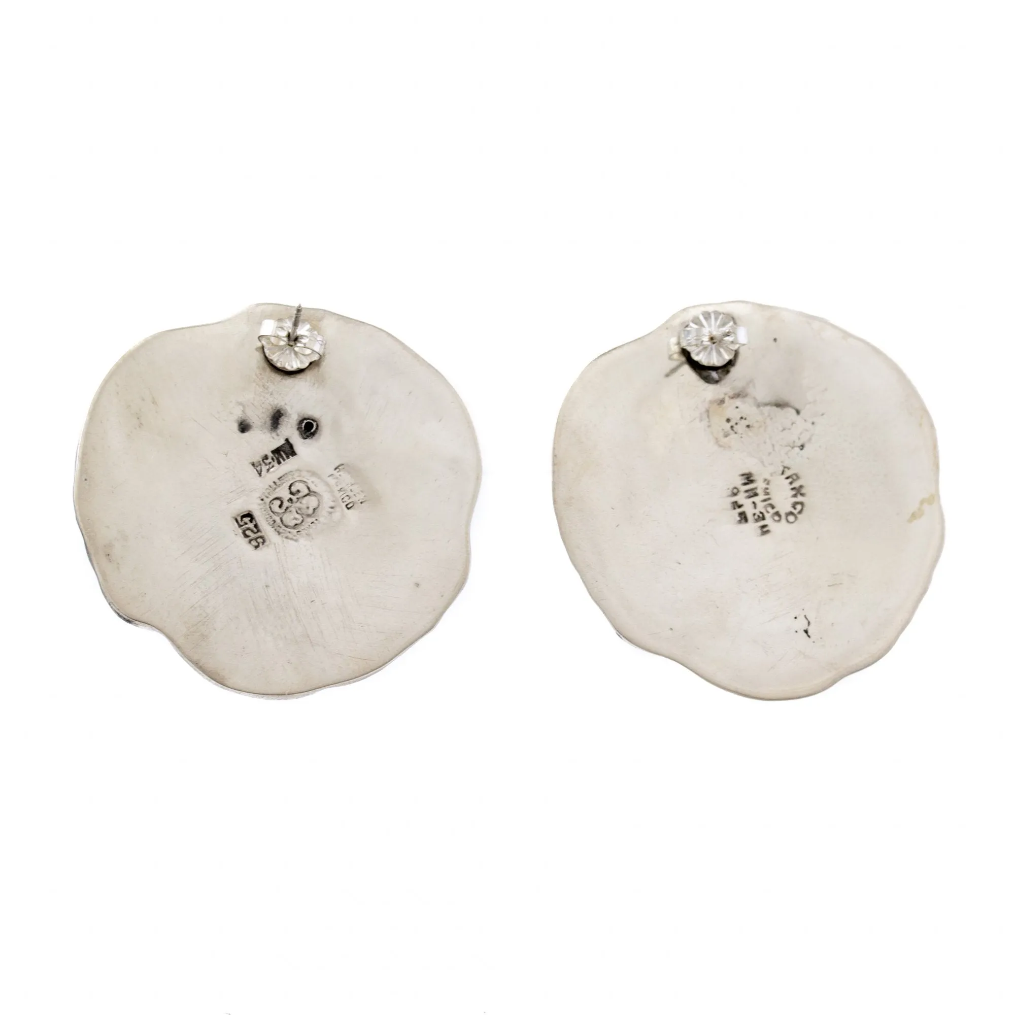 Abstract Modernist Taxco Earrings
