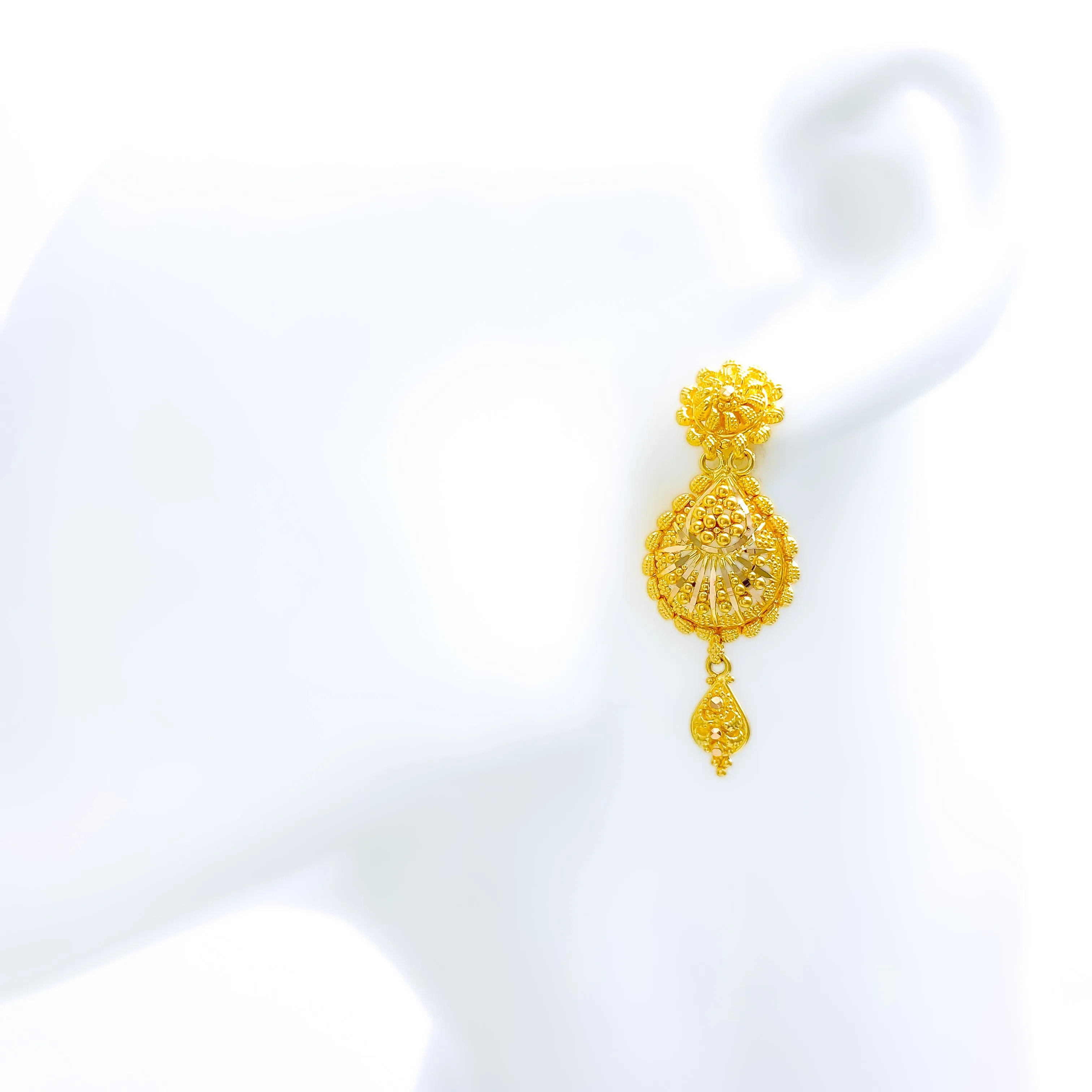 Beautiful Beaded Tassel Earrings