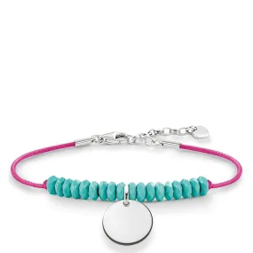 Bracelet "Turquoise Disc"