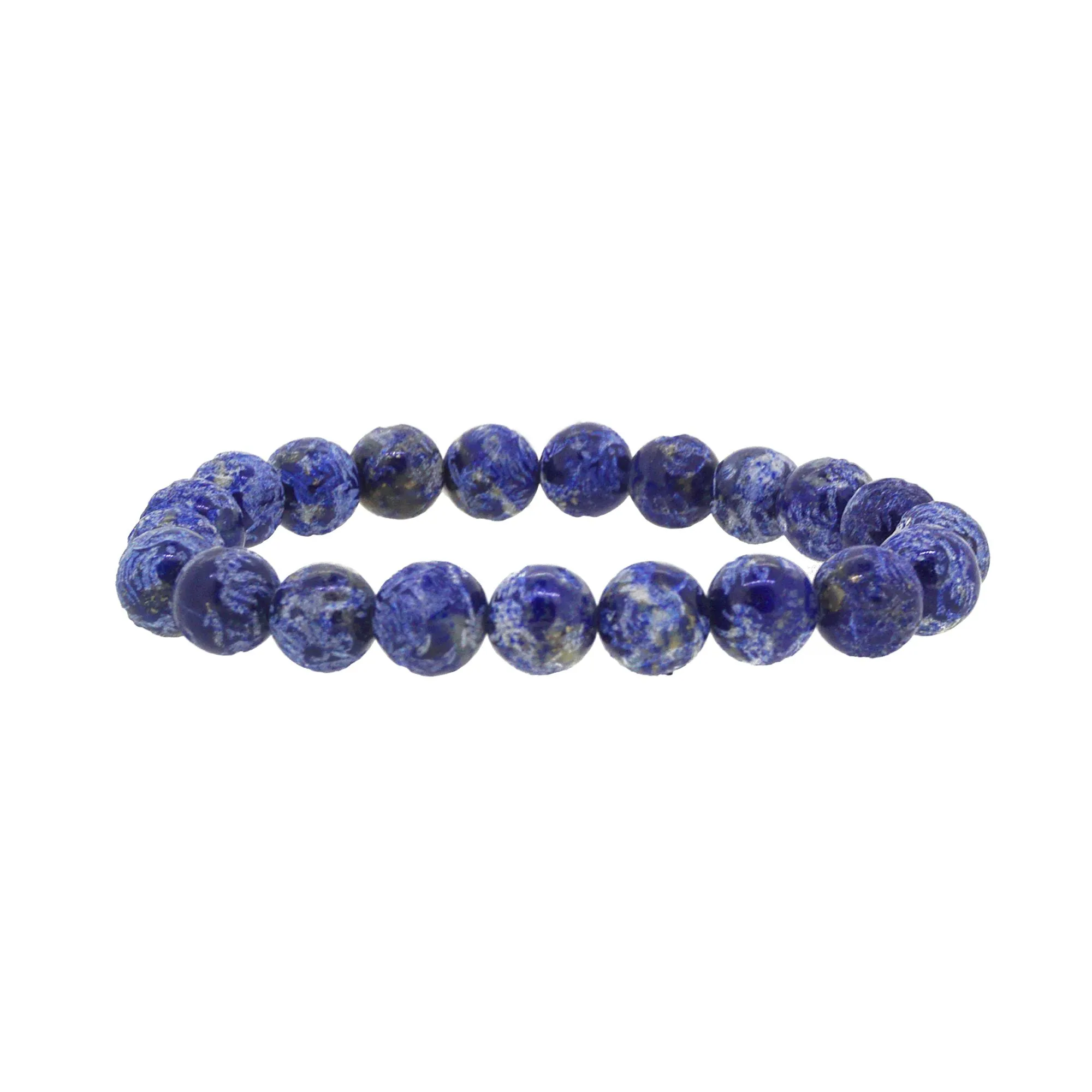Carved Lapis Lazuli 8mm