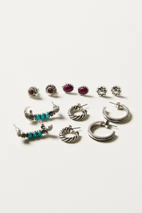 Celina 6-Piece Earrings Set