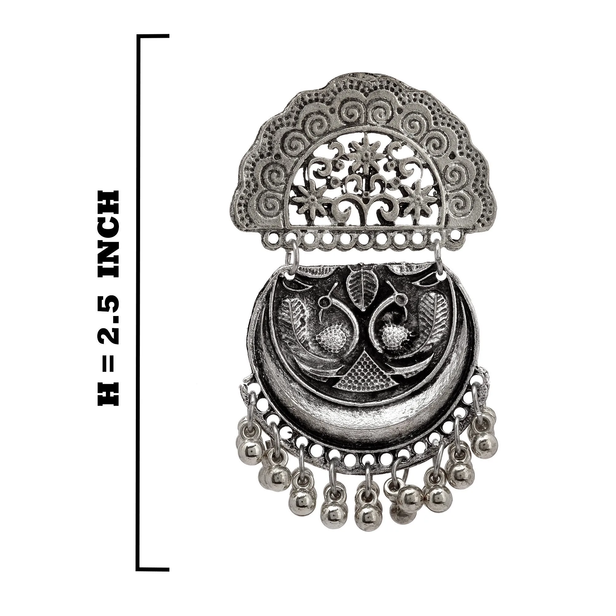 Chandbali Tassel Earrings