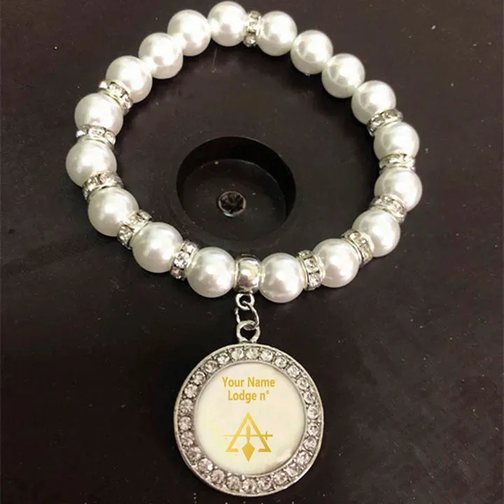 Council Bracelet - Gold and White