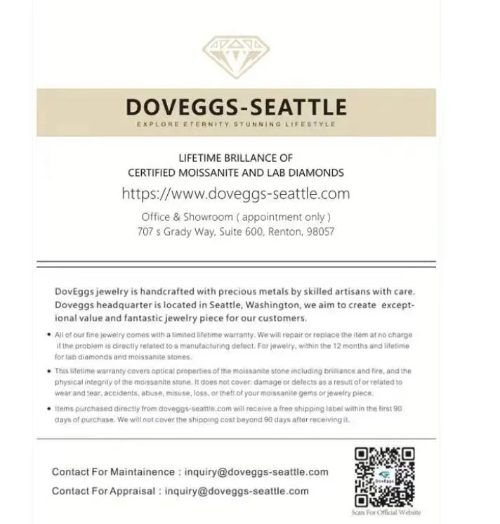 Doveggs pear art deco colored moissanite engagement ring (engagement ring only)
