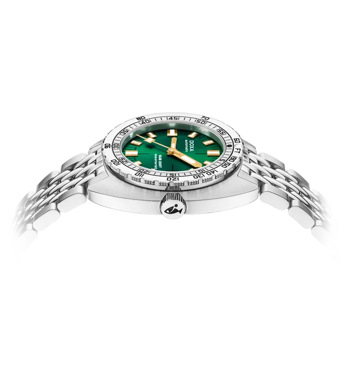 DOXA Sub 200T Sea Emerald Sunray Stainless Steel - 804.10.131S.10