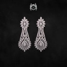 Earrings in Cubic Zircons