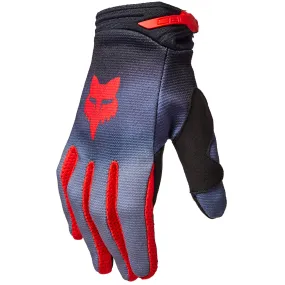 Fox Racing 180 Interfere Standard Offroad Gloves Grey/Red