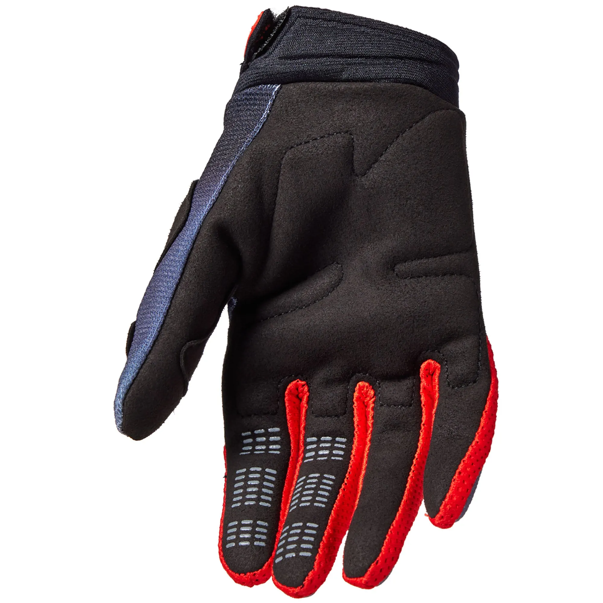 Fox Racing 180 Interfere Standard Offroad Gloves Grey/Red