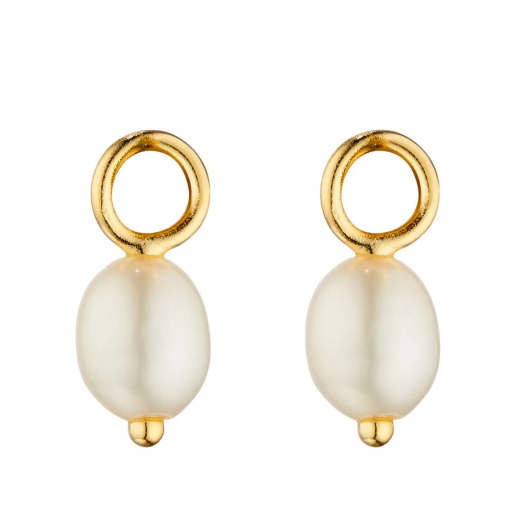 Freshwater Pearl Charms - 9ct Gold