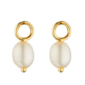 Freshwater Pearl Charms - 9ct Gold