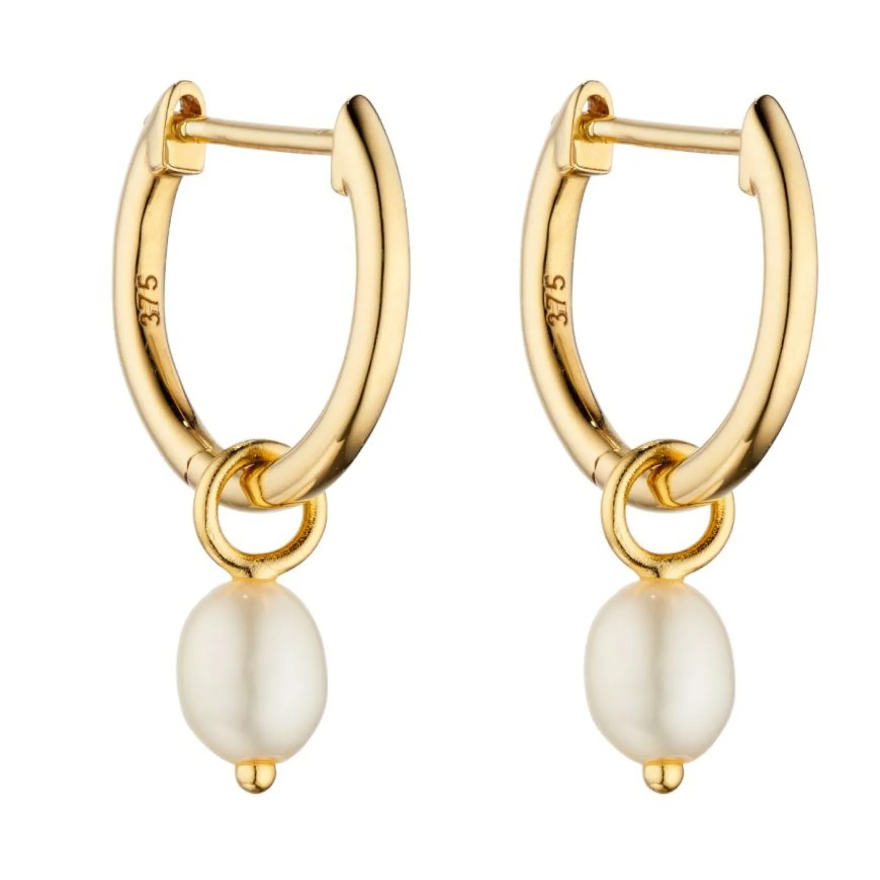 Freshwater Pearl Charms - 9ct Gold
