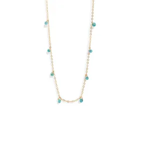 Gold Minimal Necklace | Telltale Turquoise