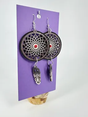 Indigenous Handmade Earrings - Dreamcatcher
