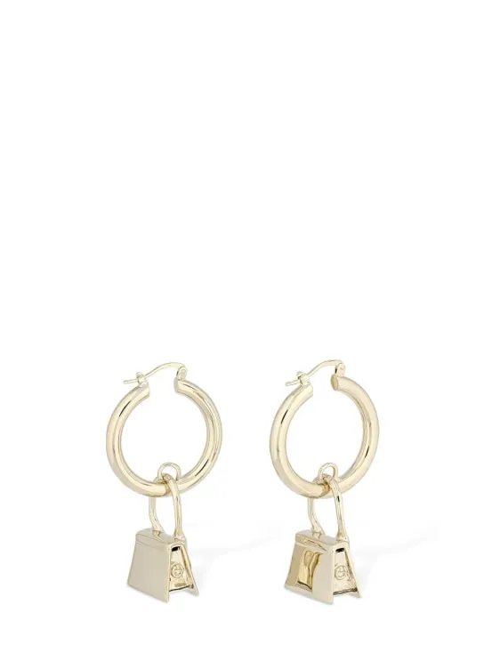 Jacquemus   Les Creoles Chiquito earrings 