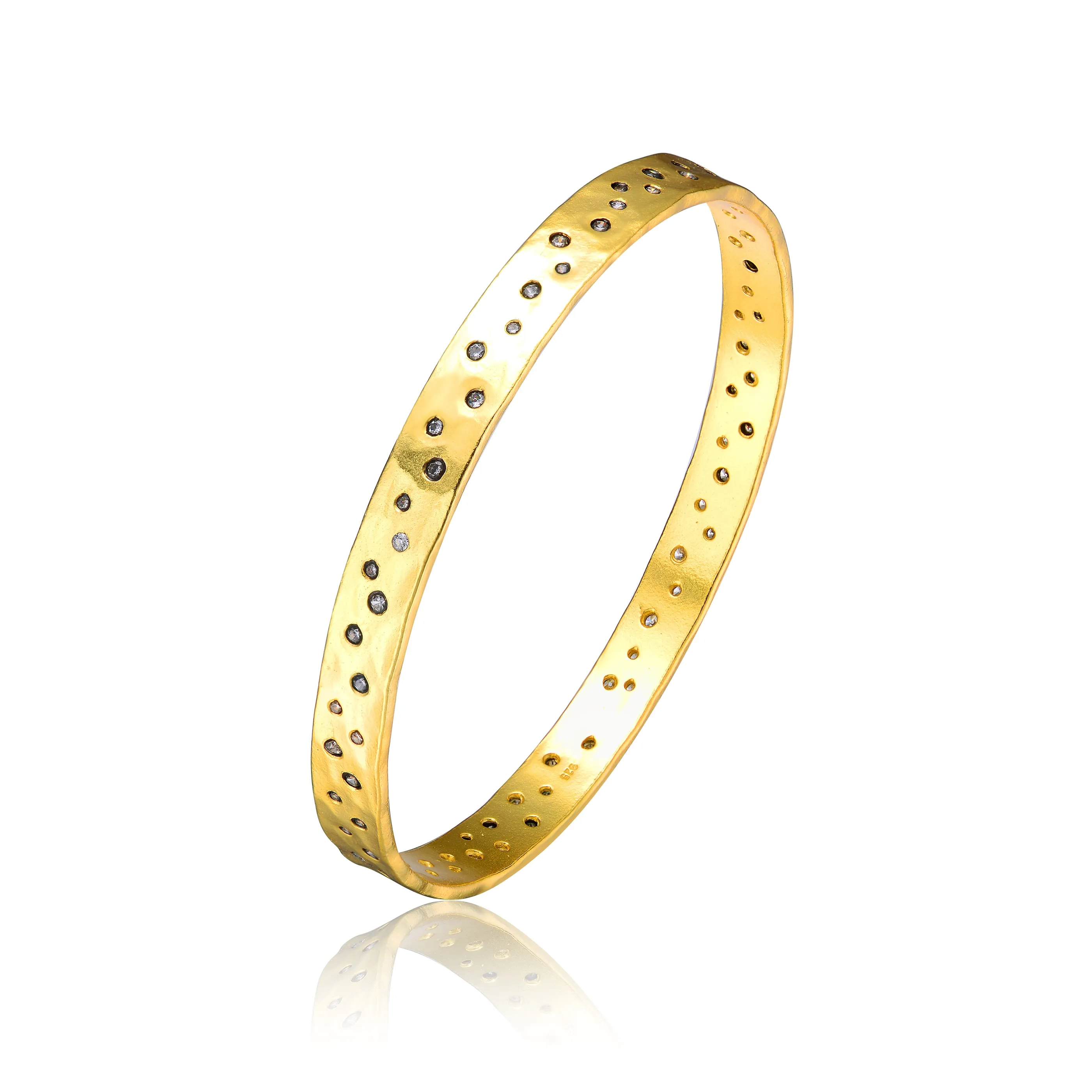 Jeanne Multi-Stone Last Pair Bangle Bracelet