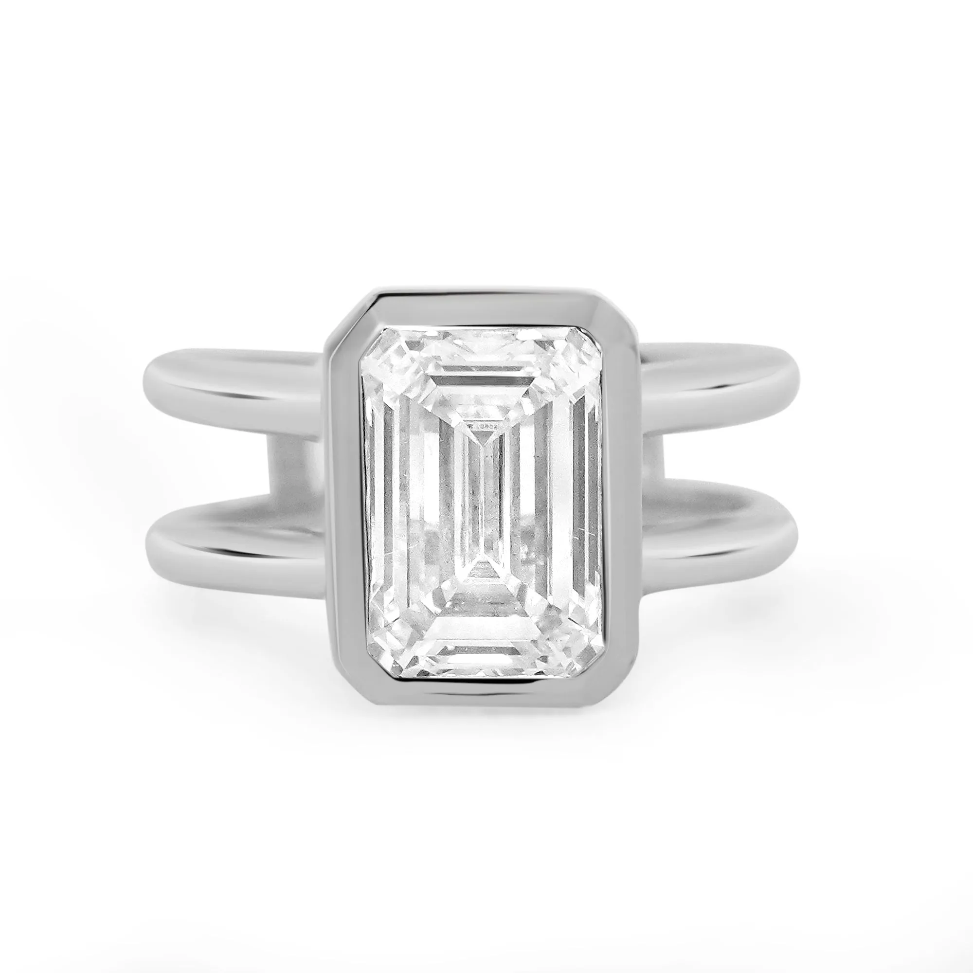 Kendall | Emerald Engagement Ring