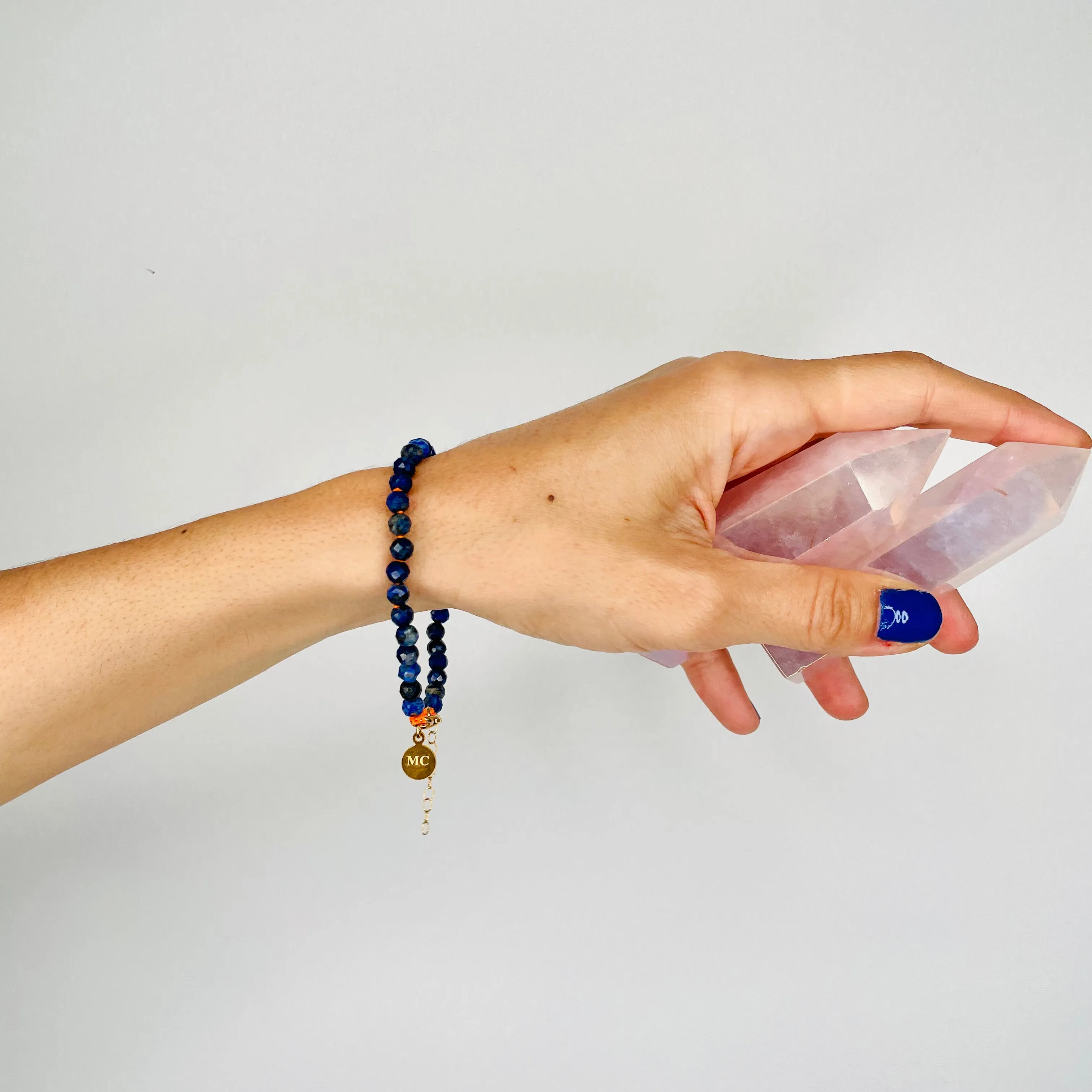 Lapis Lazuli Beaded Bracelet