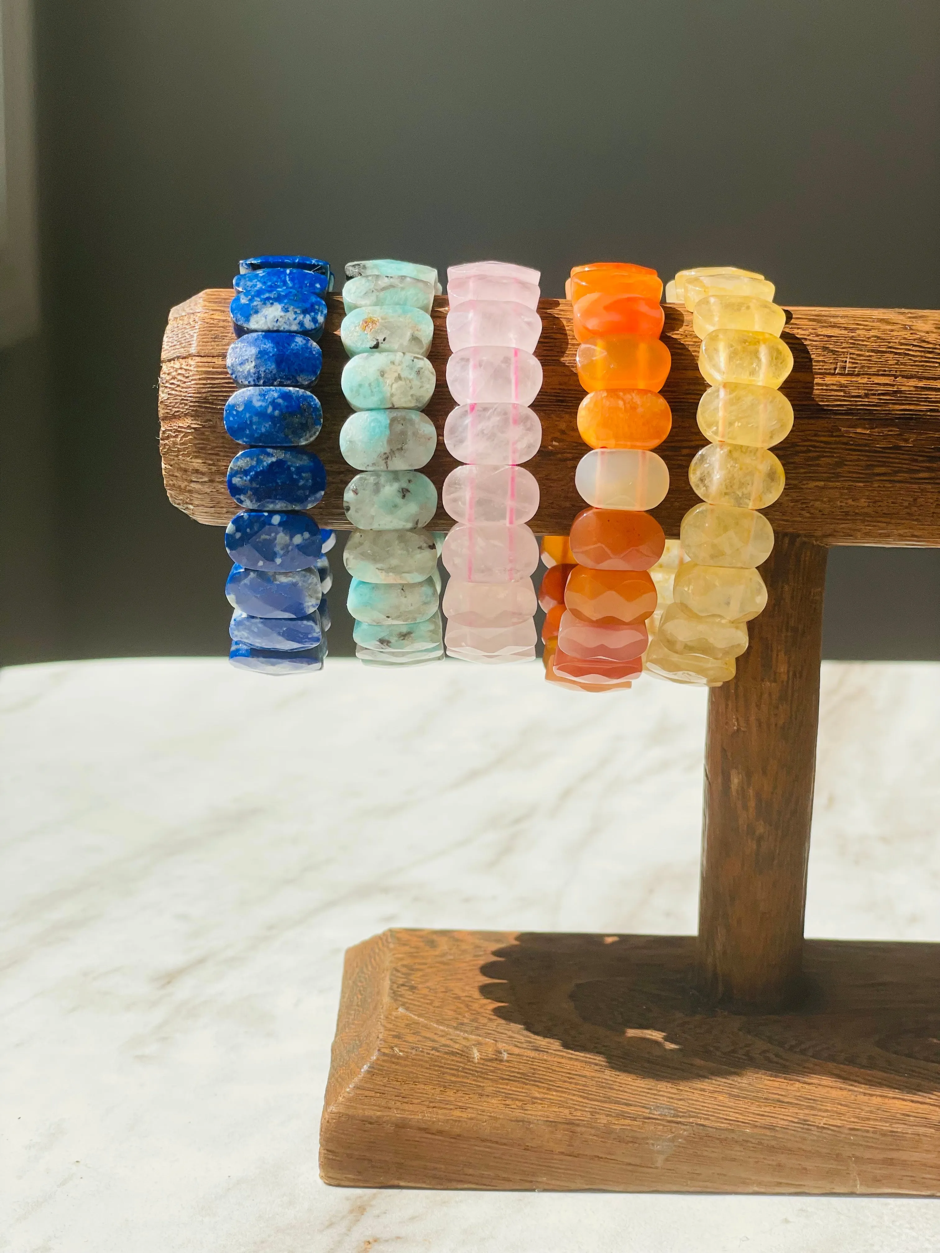 Lapis Lazuli  Chunky Bracelet