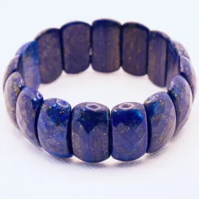 Lapis Lazuli Gemstone Statement Bracelet