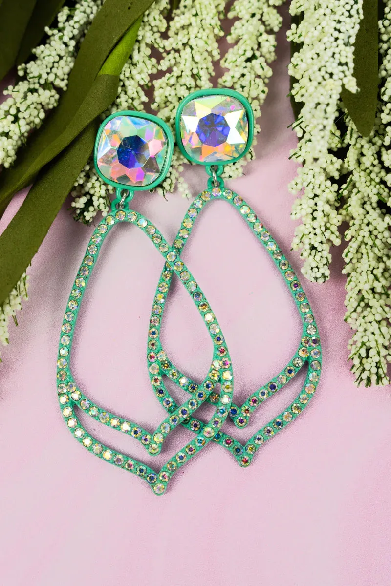 Laraine Turquoise Teardrop Earrings
