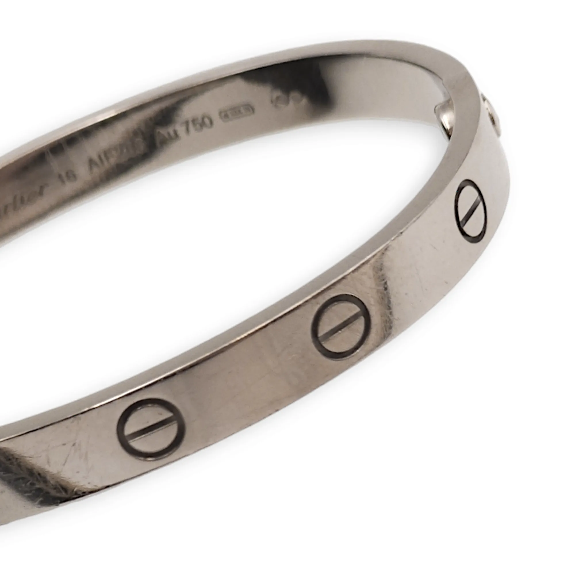 Love 16 Bracelet in White Gold
