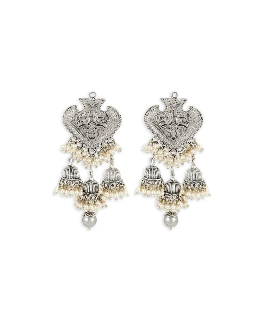 Maia Pearl Teenladi Jhumkis