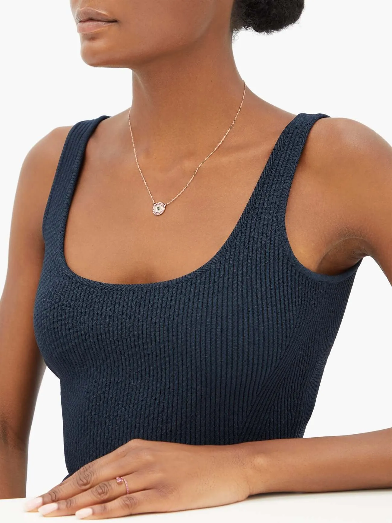 Mini Dawn Blue Necklace W