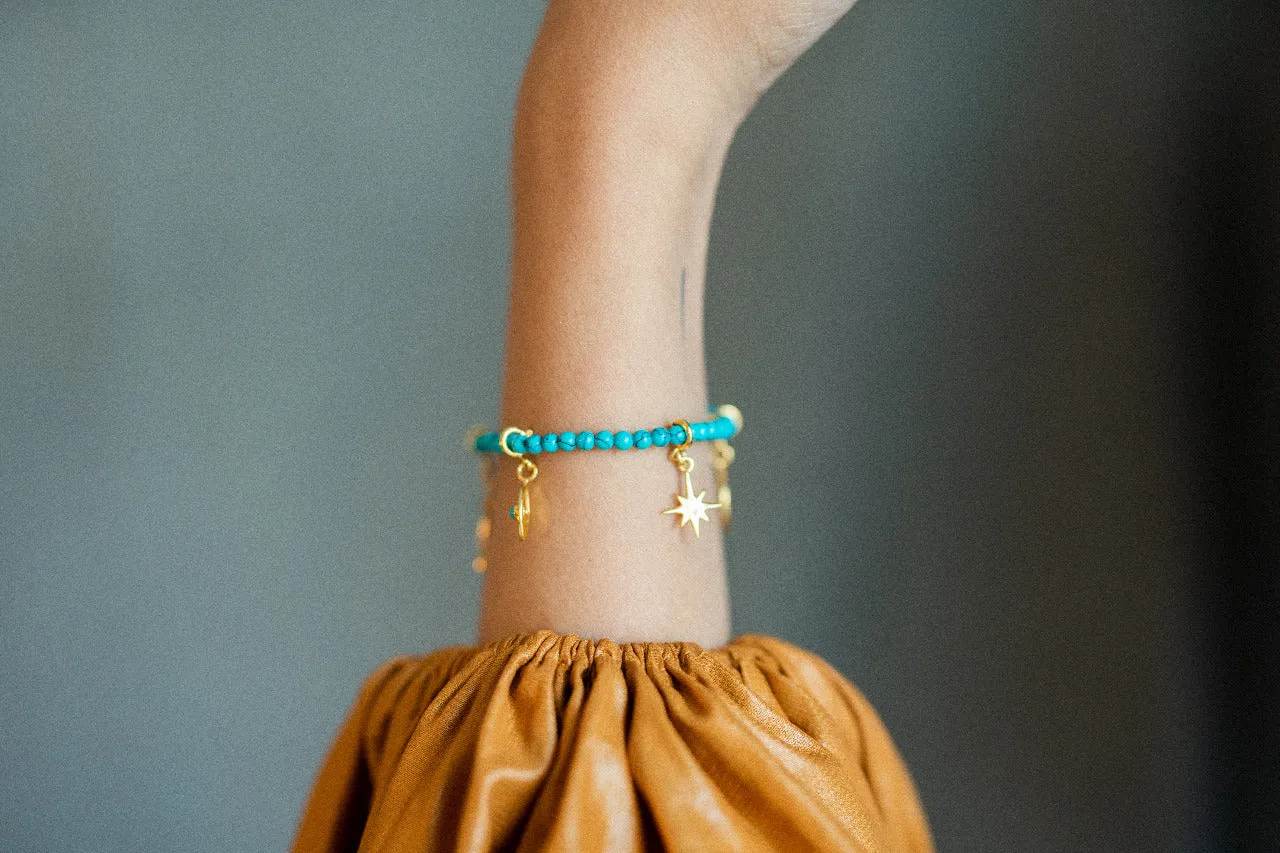 Mini Evil Eye Charm With Lock
