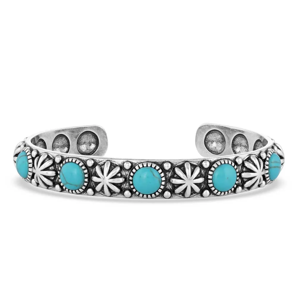 Montana Silversmiths Ladies Starlight Starbrite Cuff Bracelet BC5031