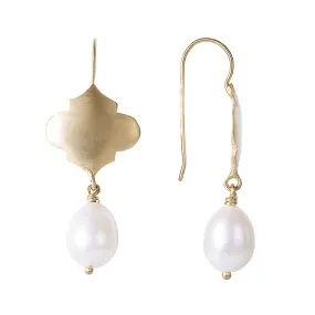 MOROCCAN PEARL DROPS - GOLD