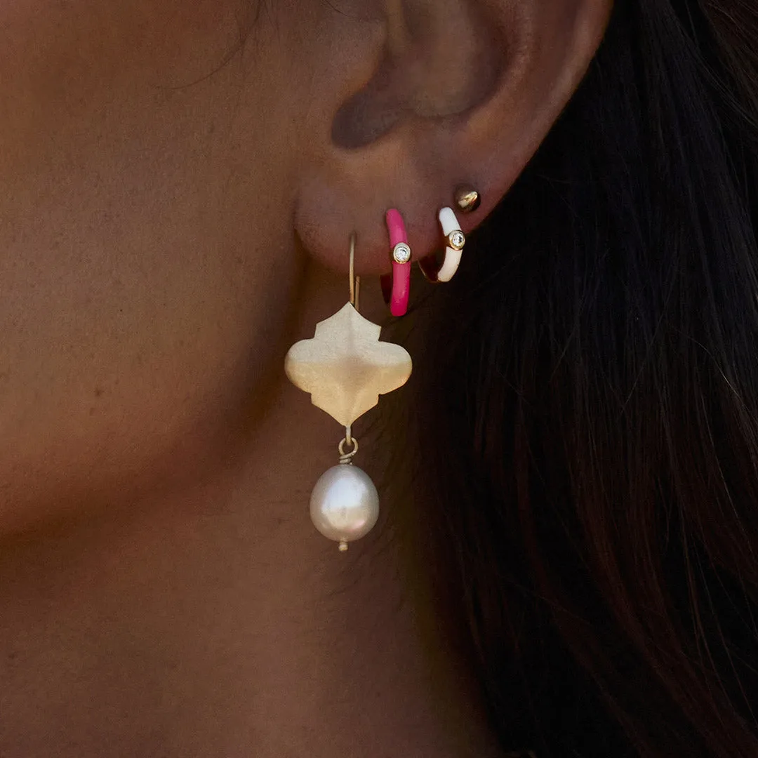 MOROCCAN PEARL DROPS - GOLD