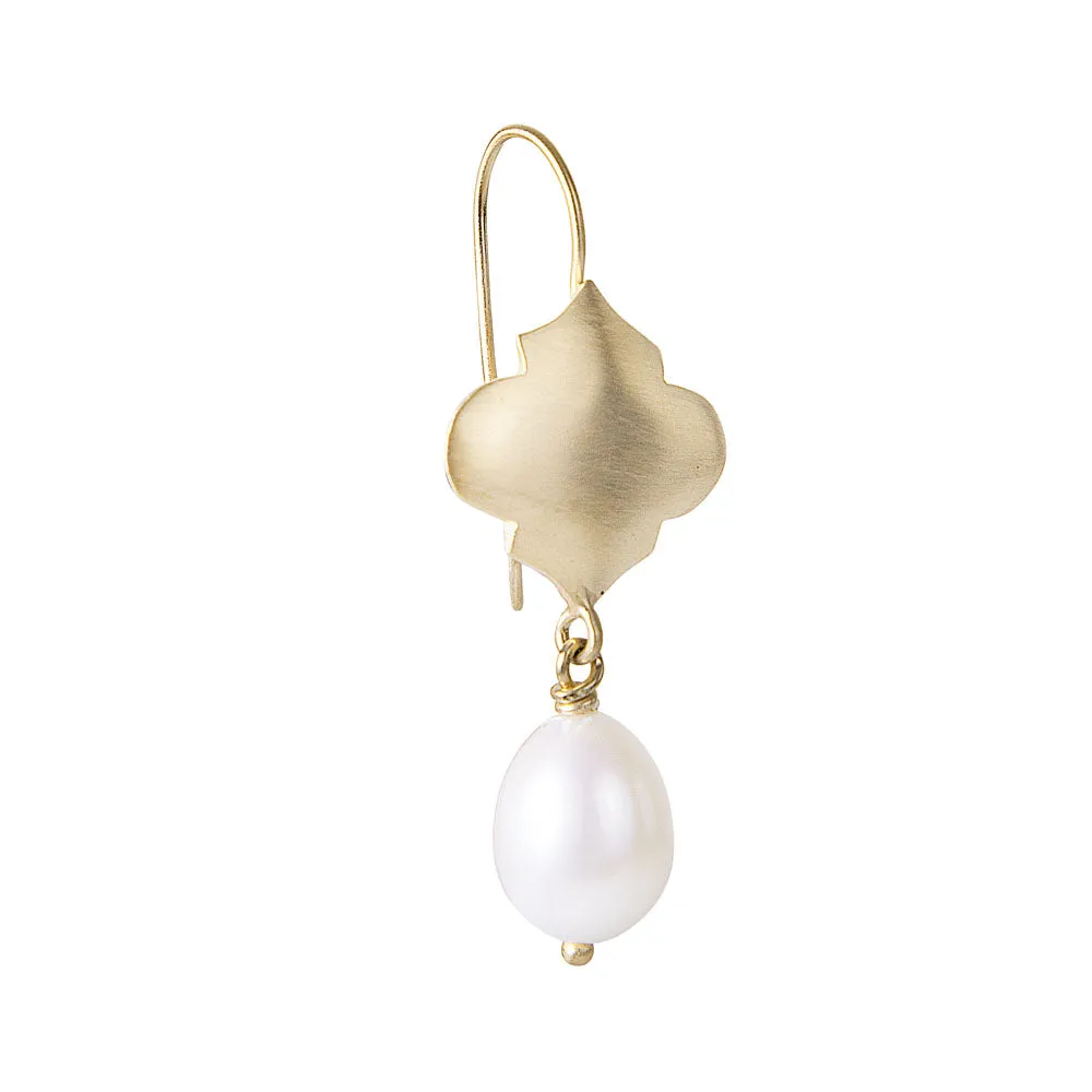 MOROCCAN PEARL DROPS - GOLD