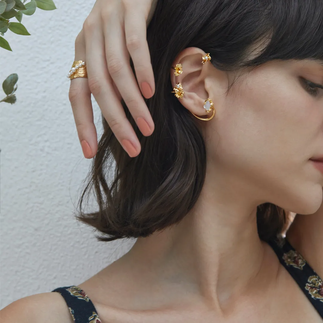 NM - Stamen Hook Earring（Single）