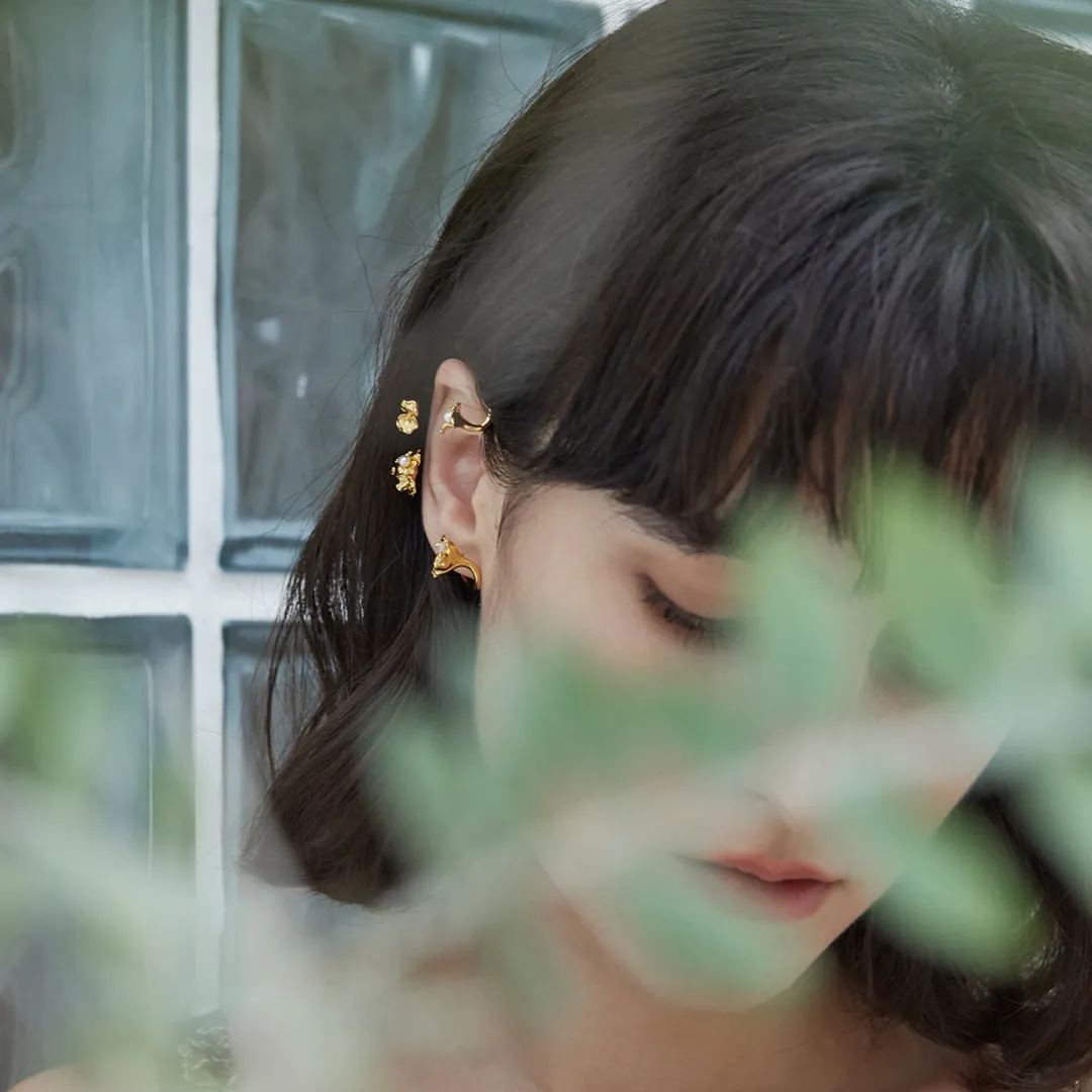NM - Stamen Hook Earring（Single）