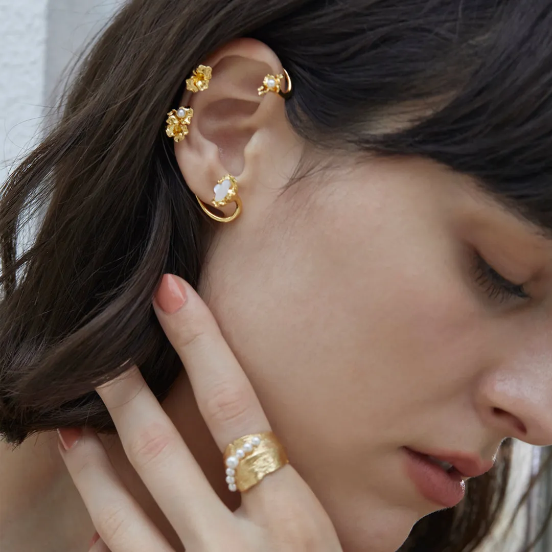 NM - Stamen Hook Earring（Single）
