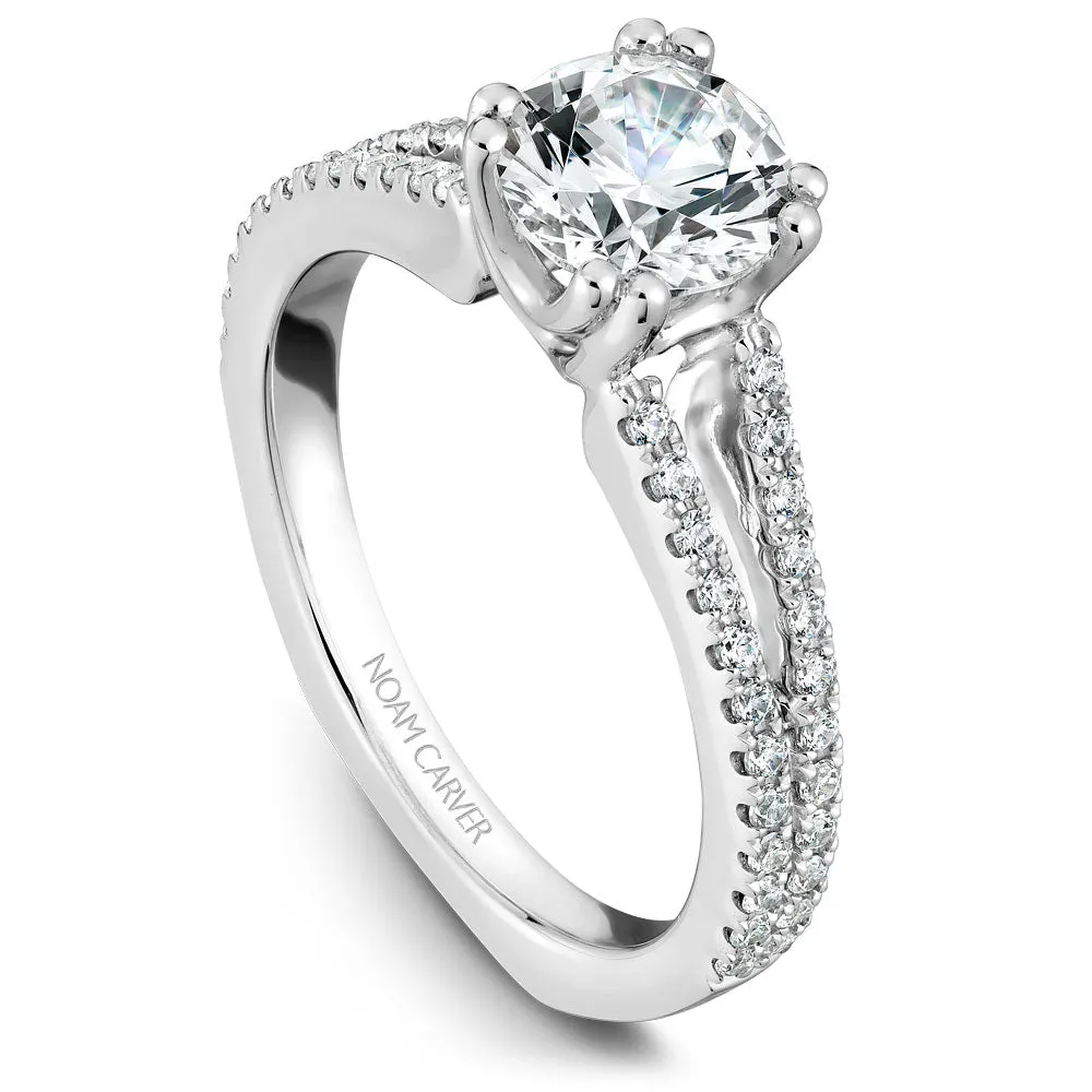 Noam Carver Engagement Ring - B001-03WM-100A