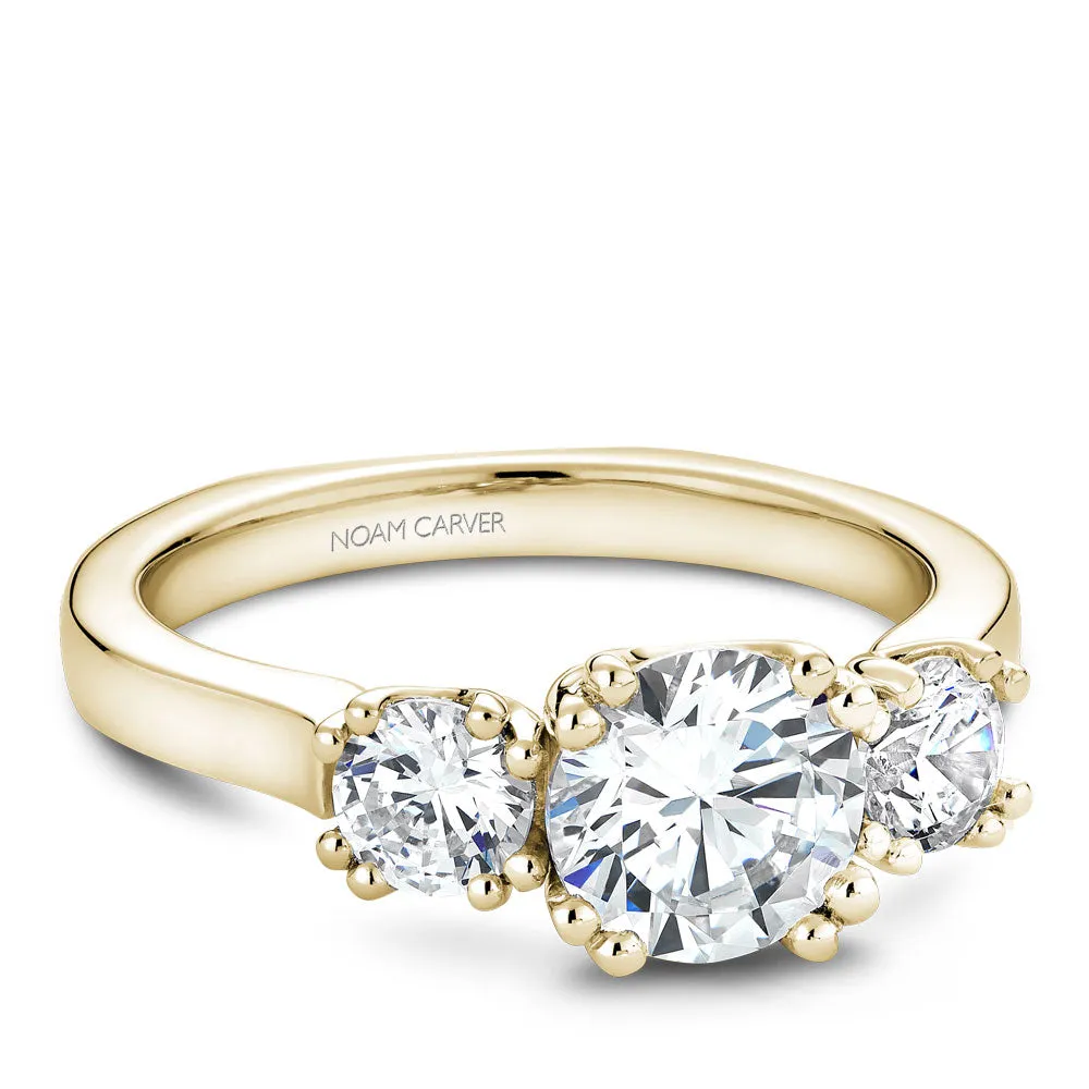 Noam Carver Engagement Ring - B001-07YM-100A