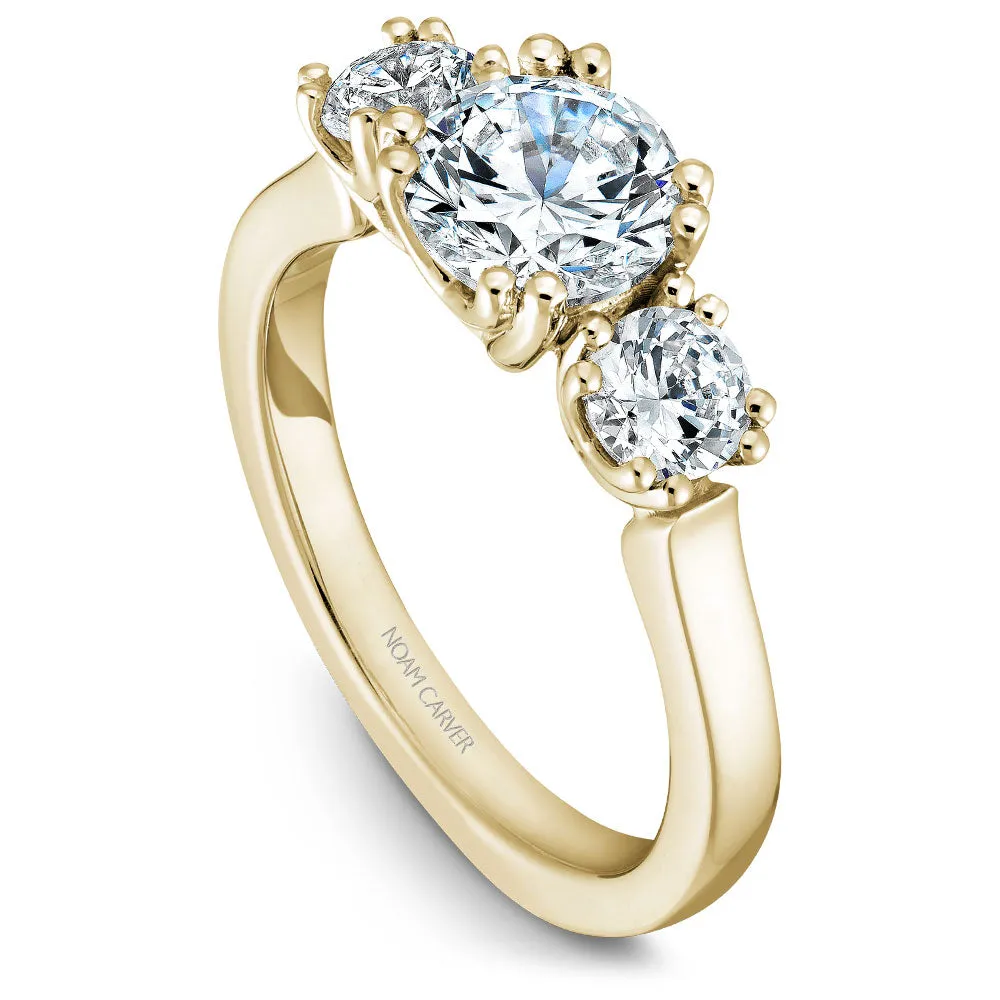 Noam Carver Engagement Ring - B001-07YM-100A