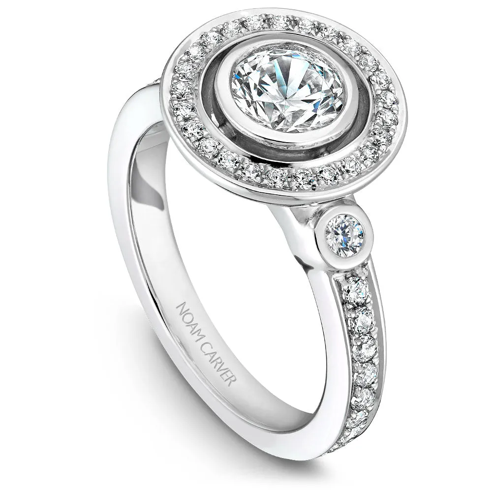 Noam Carver Engagement Ring - B010-01WZ-100A