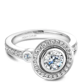 Noam Carver Engagement Ring - B010-01WZ-100A