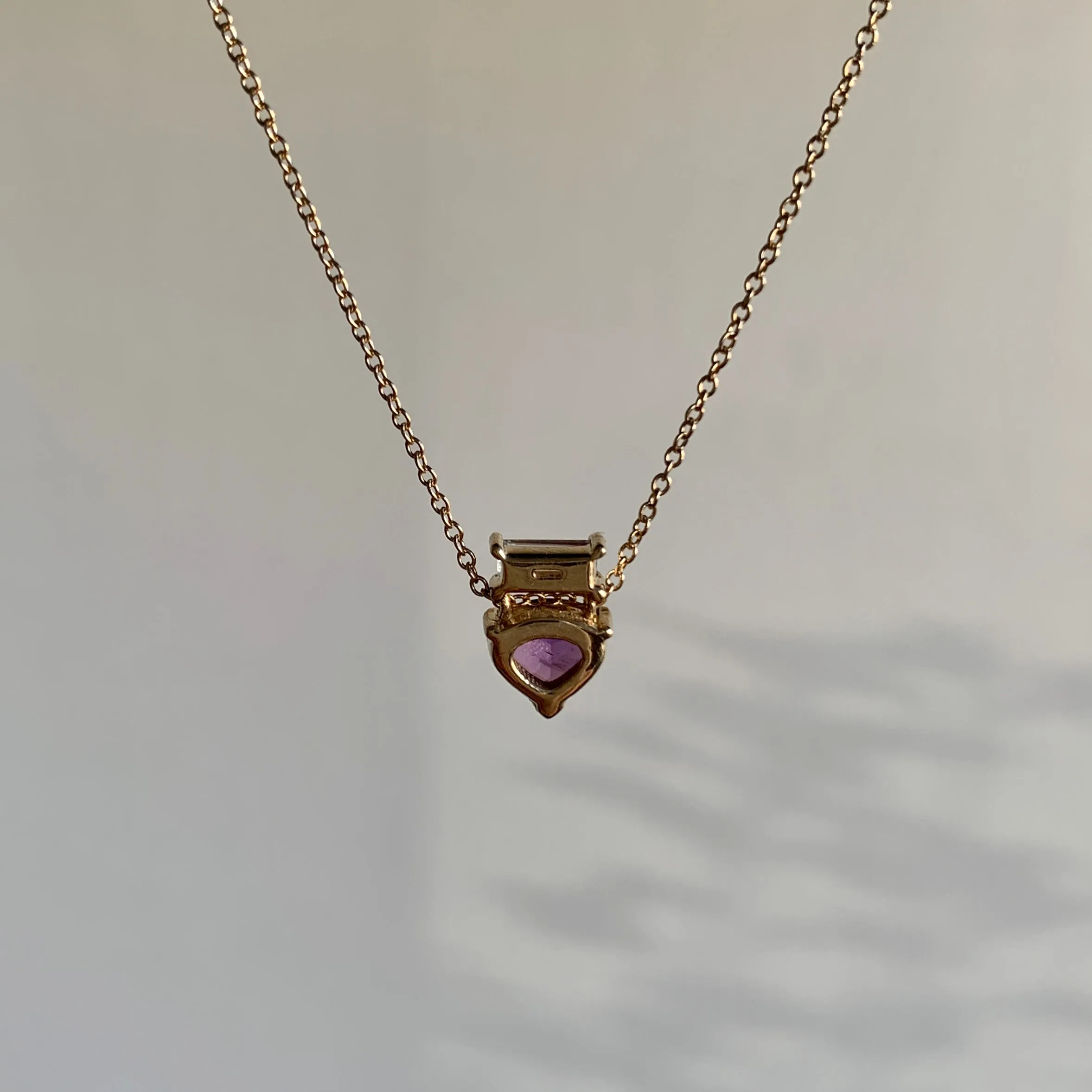 Paired Sapphire Pendant