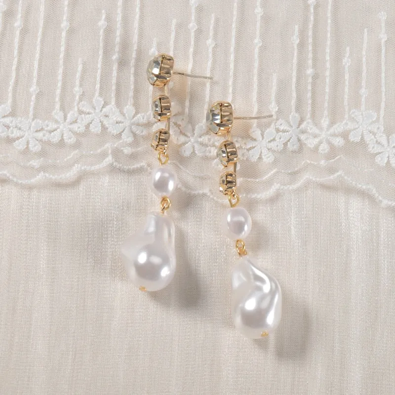 Pearl Earrings 925 Silver Earrings